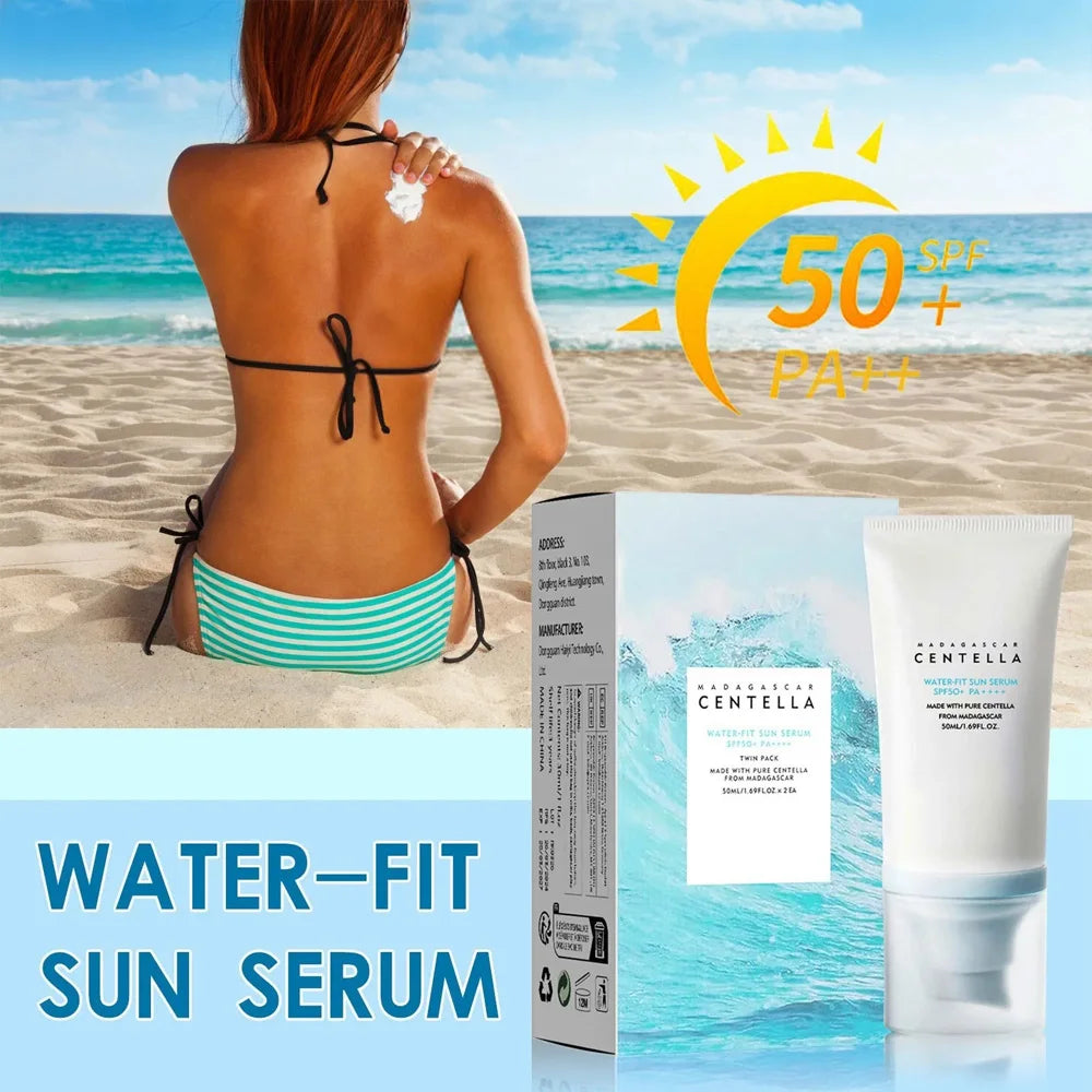 Korean Centella Sunscreen SPF 50+ | Hydrating Face & Body Sunblock