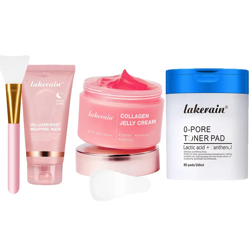 Korean Bio-Collagen Overnight Peel-Off Mask | Lifting & Anti-Wrinkle