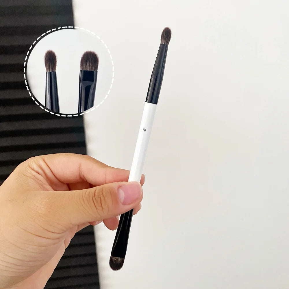 F Four (2 in 1) Dual-Ended Makeup Brush | Foundation, Concealer, Bronzer, Blush & Eyeshadow