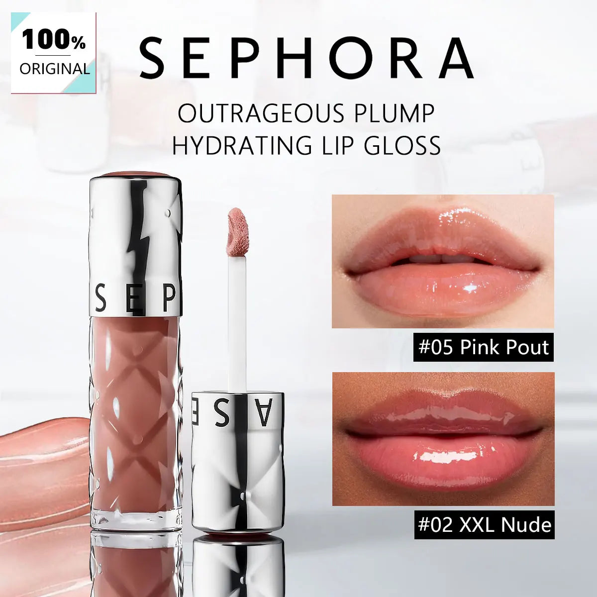 SEPHORA COLLECTION Outrageous Plumping Lip Gloss - High-Shine Long-Wear Color