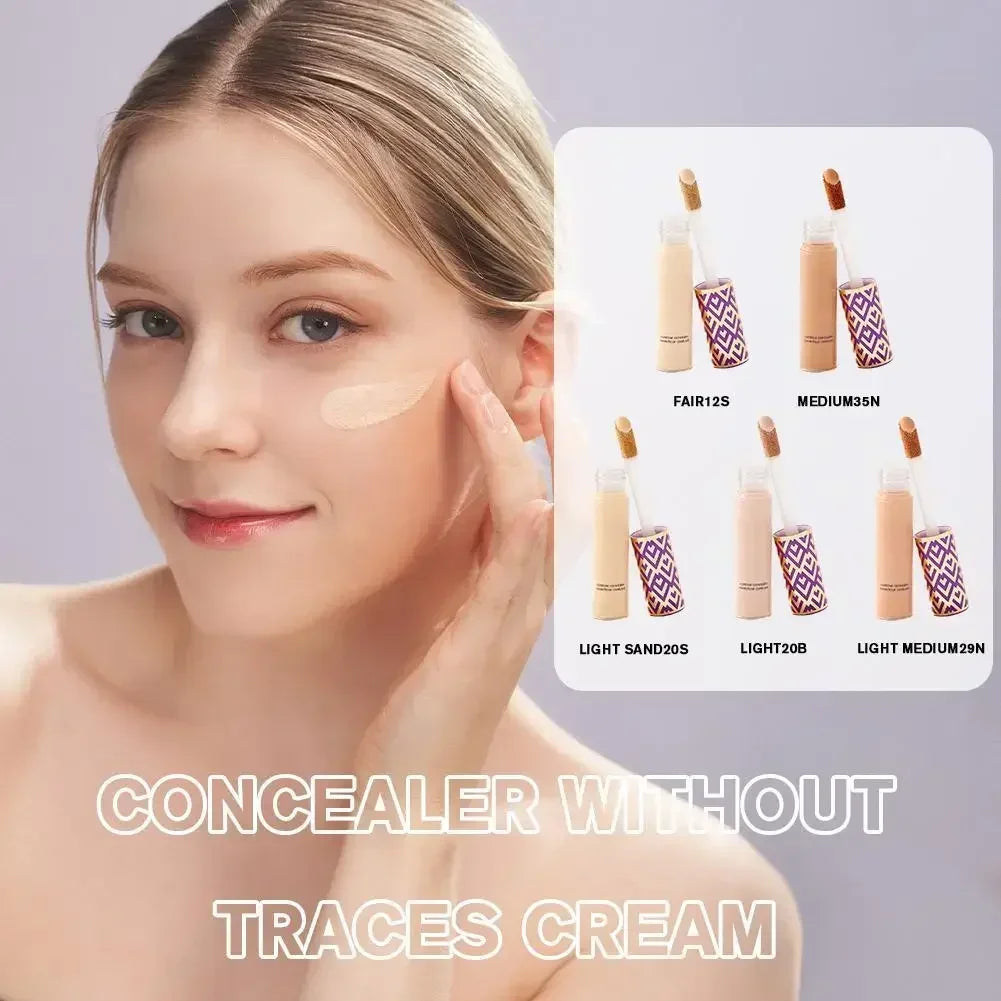 Full Coverage Matte Liquid Foundation & Concealer - Waterproof Oil-Control Base