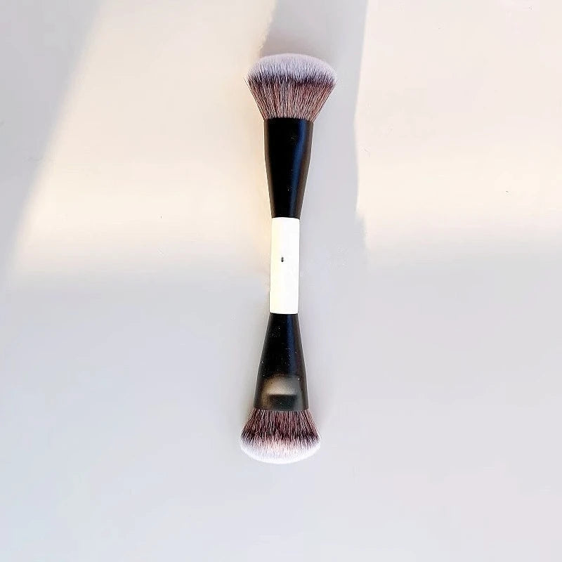 F Four (2 in 1) Dual-Ended Makeup Brush | Foundation, Concealer, Bronzer, Blush & Eyeshadow