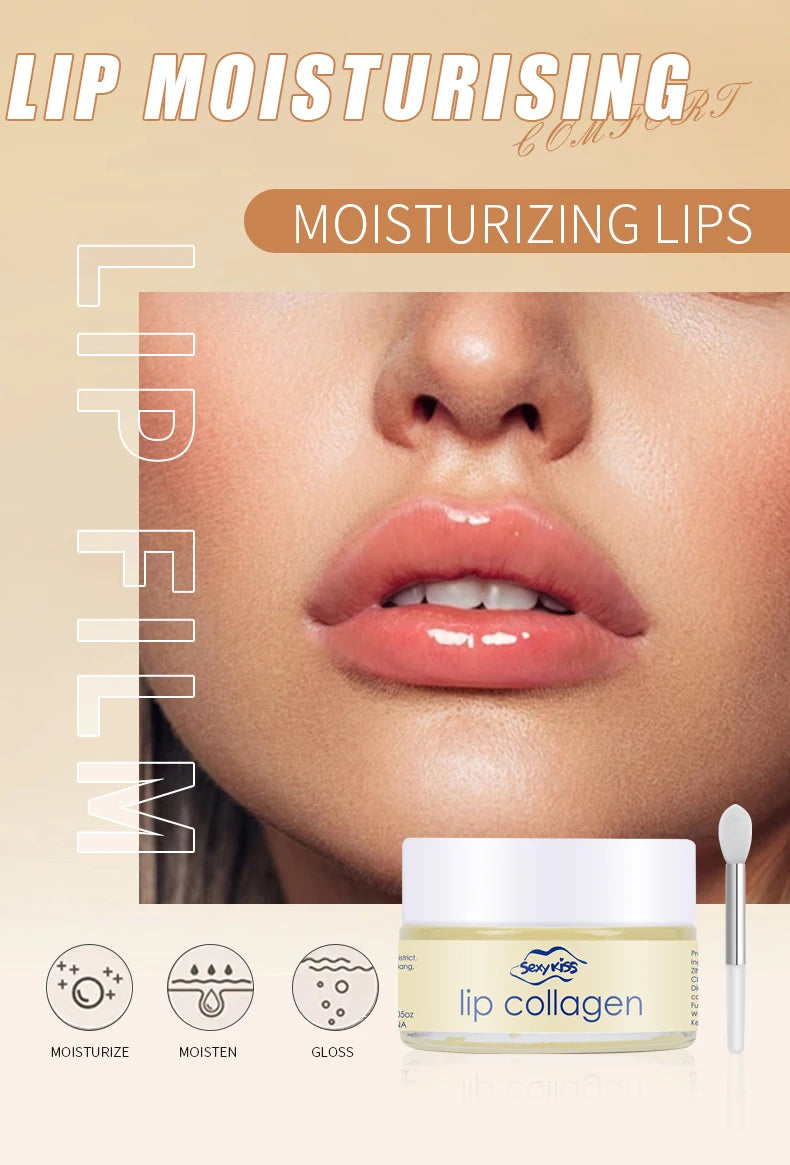 Hyaluronic Acid & Collagen Lip Sleeping Mask (20g) - Deep Hydrating