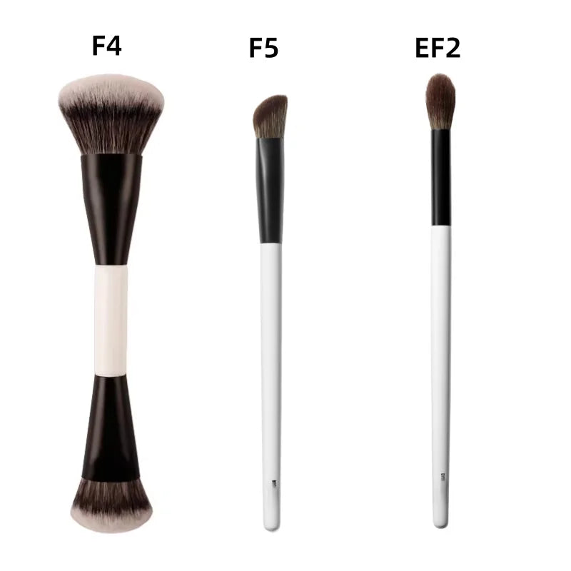F Four (2 in 1) Dual-Ended Makeup Brush | Foundation, Concealer, Bronzer, Blush & Eyeshadow