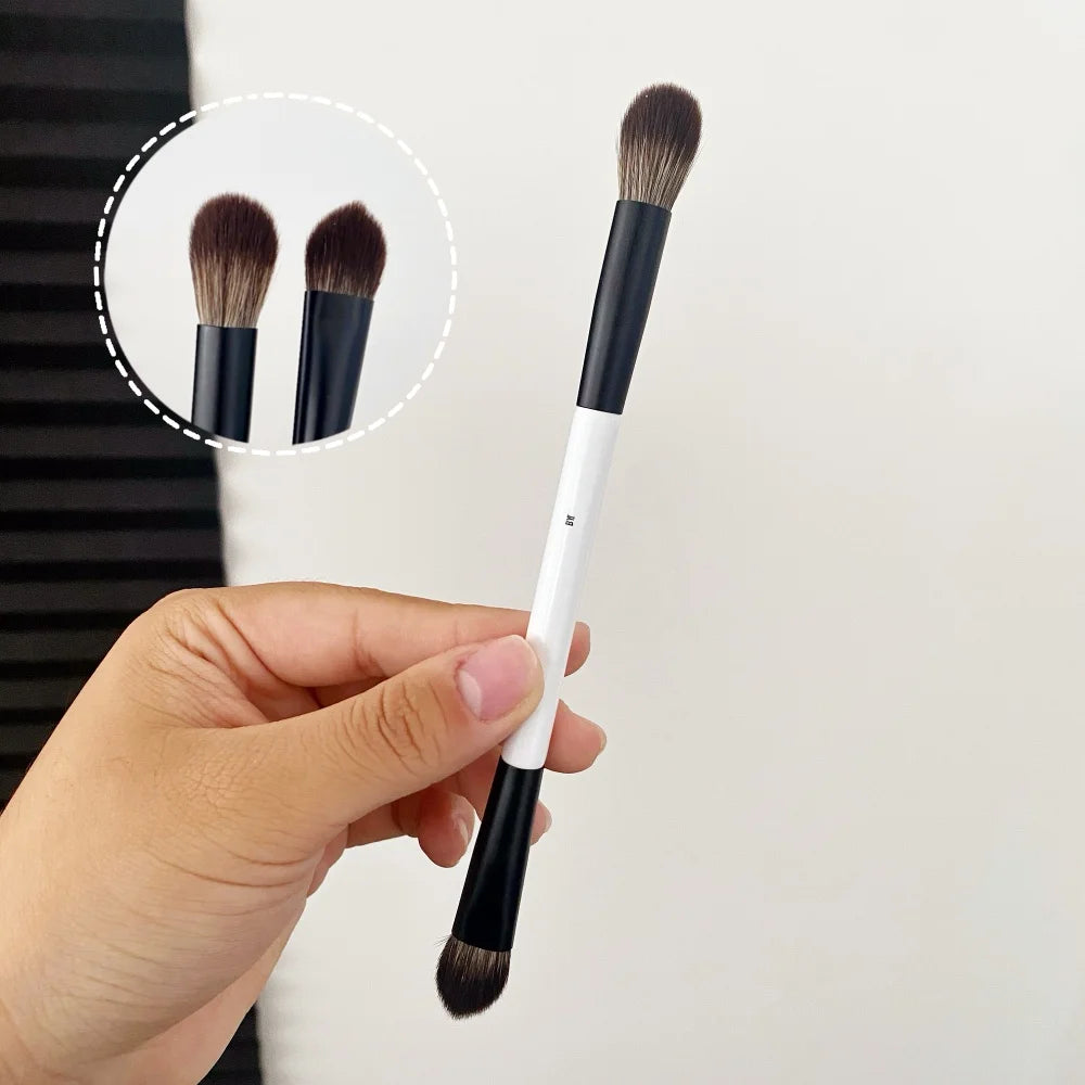 F Four (2 in 1) Dual-Ended Makeup Brush | Foundation, Concealer, Bronzer, Blush & Eyeshadow