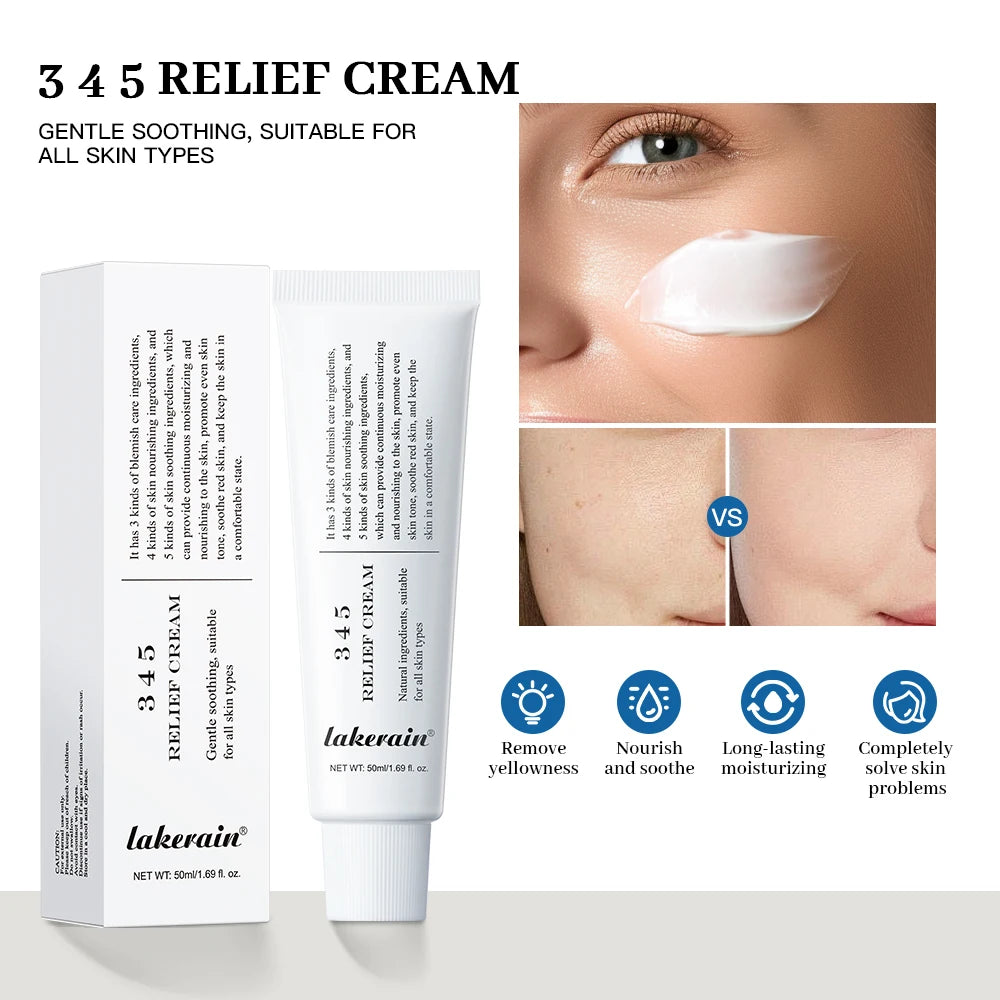 345 Relief Cream: Anti-Oxidant, Brightening & Acne Mark Care