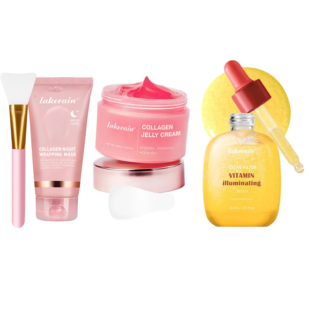 Korean Bio-Collagen Overnight Peel-Off Mask | Lifting & Anti-Wrinkle