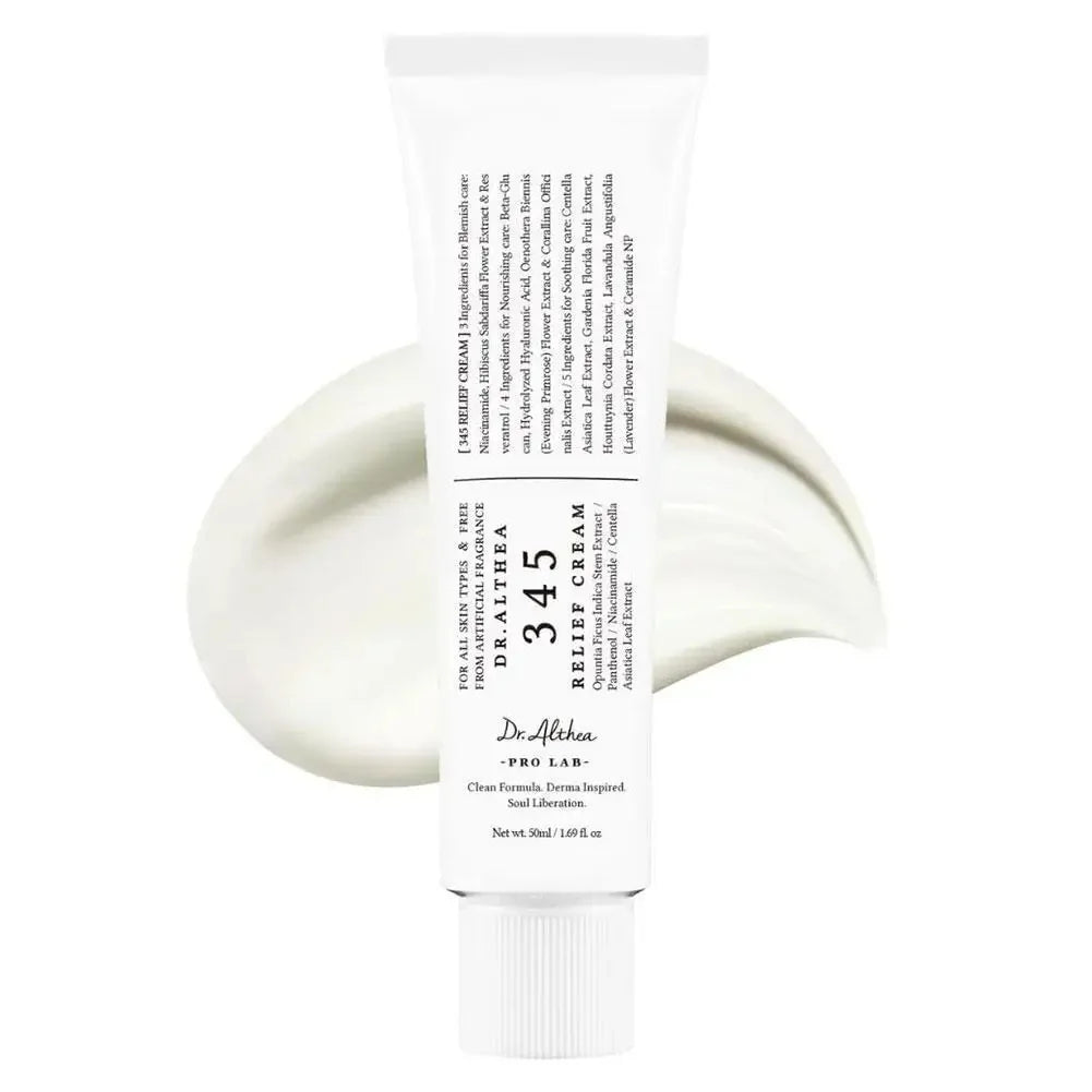 Dr. Althea 345 Whitening Skincare Collection | Whitening Cream, Barrier Cream, Jelly Mist & Moisturizing Spray (50ml, 60ml, 100ml)
