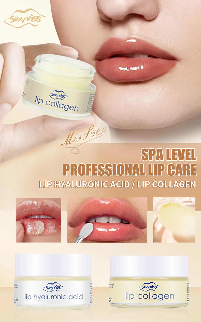 Hyaluronic Acid & Collagen Lip Sleeping Mask (20g) - Deep Hydrating