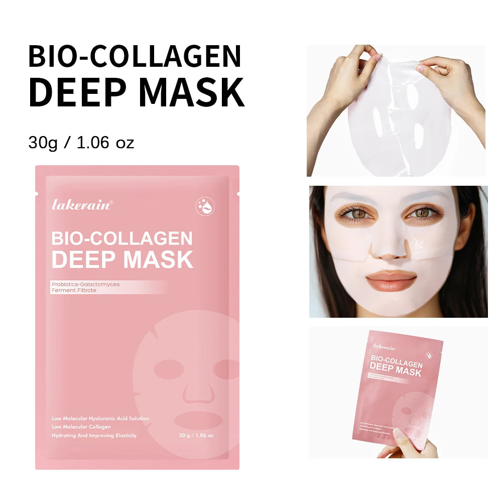 Korean Bio-Collagen Overnight Peel-Off Mask | Lifting & Anti-Wrinkle