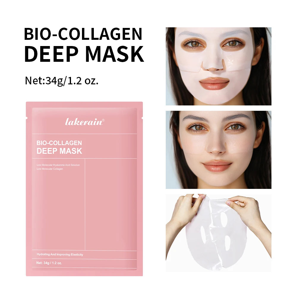 Korean Bio-Collagen Overnight Peel-Off Mask | Lifting & Anti-Wrinkle