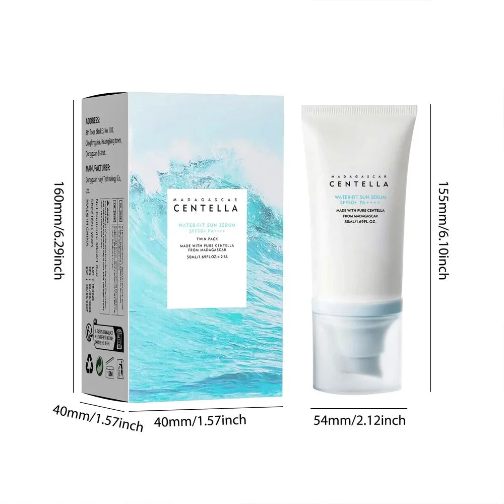 Korean Centella Sunscreen SPF 50+ | Hydrating Face & Body Sunblock