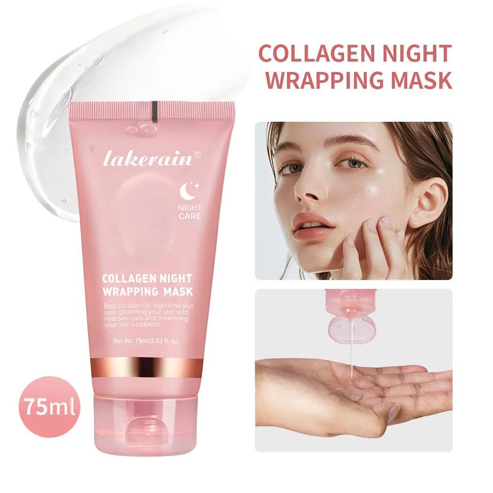 Korean Bio-Collagen Overnight Peel-Off Mask | Lifting & Anti-Wrinkle