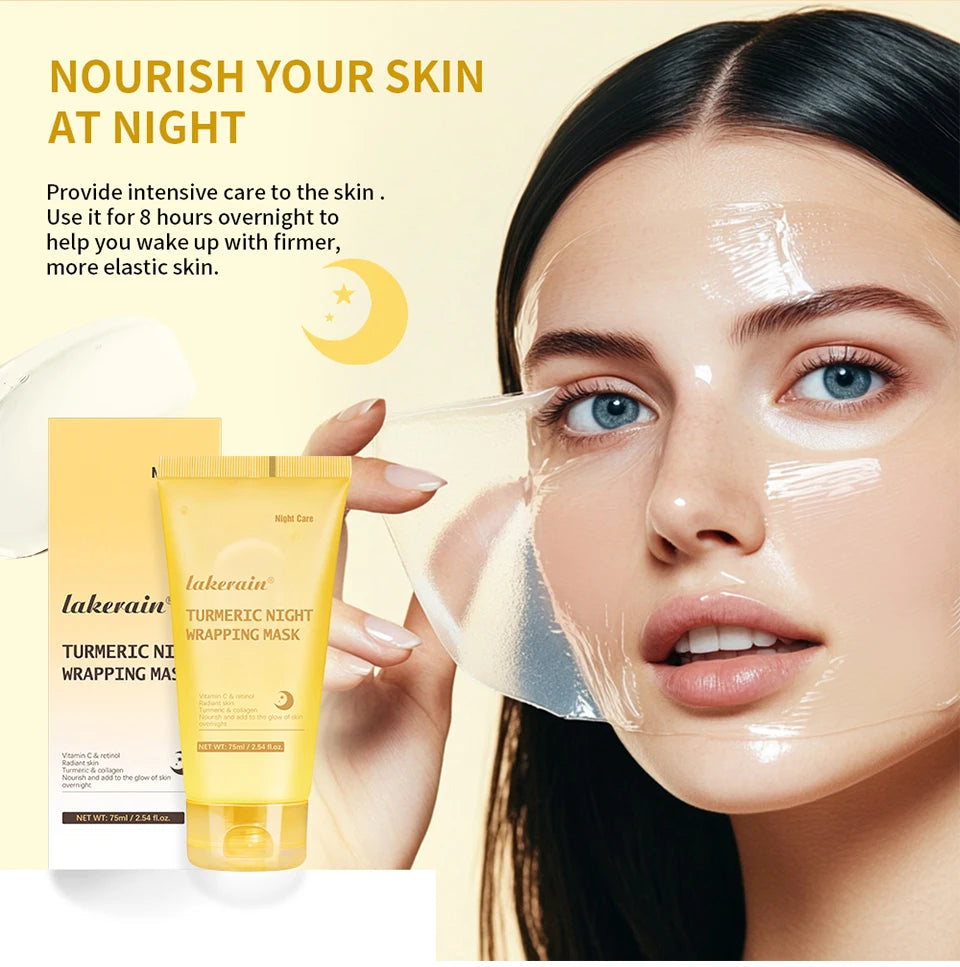 Korean Bio-Collagen Overnight Peel-Off Mask | Lifting & Anti-Wrinkle