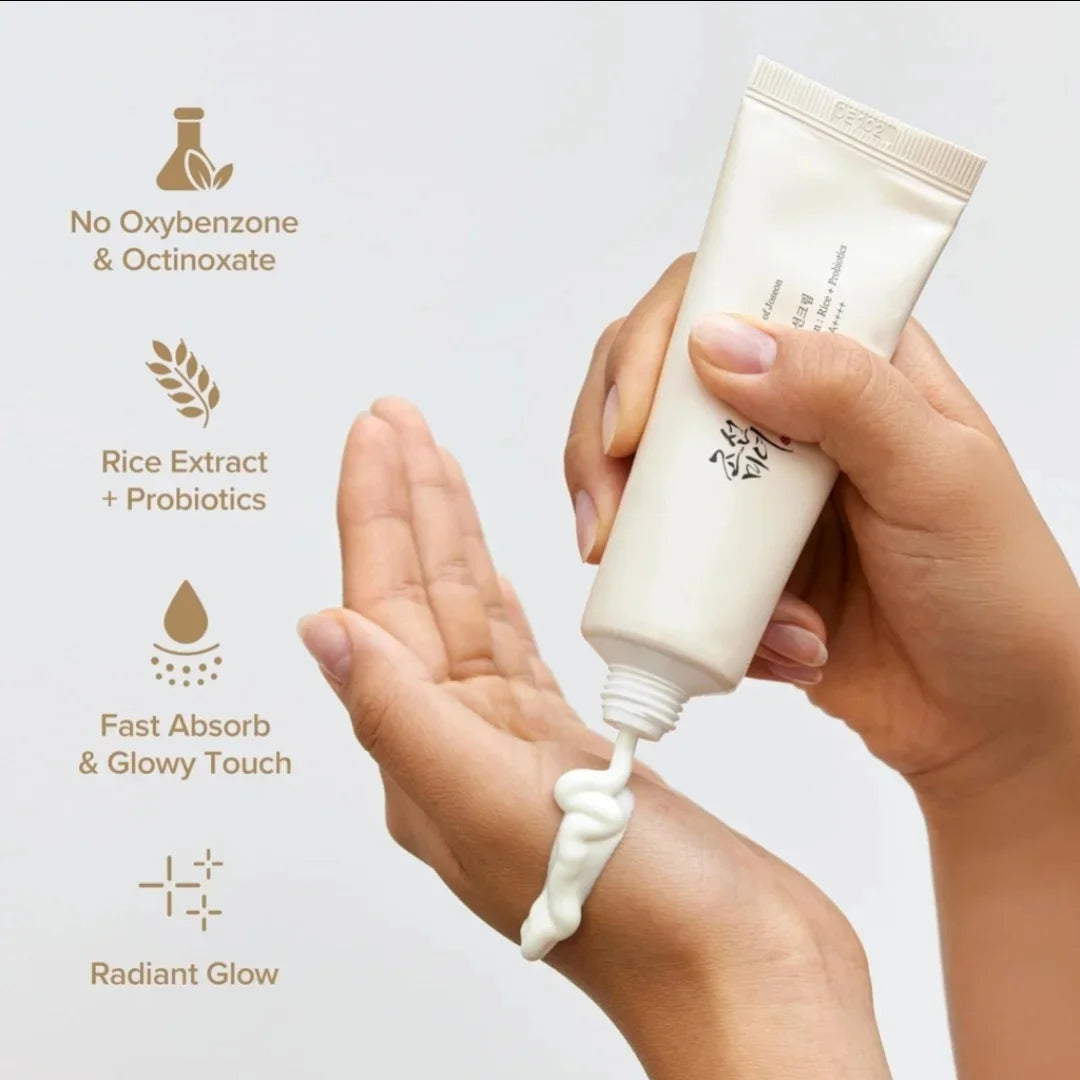 Beauty of Joseon SPF50+ Korean Sunscreen - Rice & Probiotics (50ml)