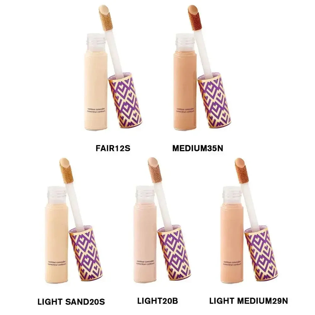 Full Coverage Matte Liquid Foundation & Concealer - Waterproof Oil-Control Base
