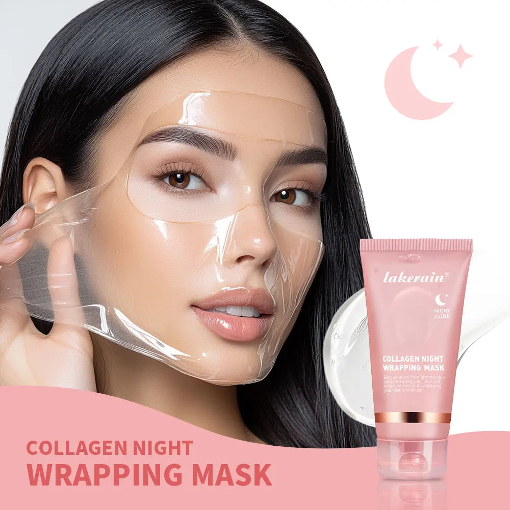 Korean Bio-Collagen Overnight Peel-Off Mask | Lifting & Anti-Wrinkle