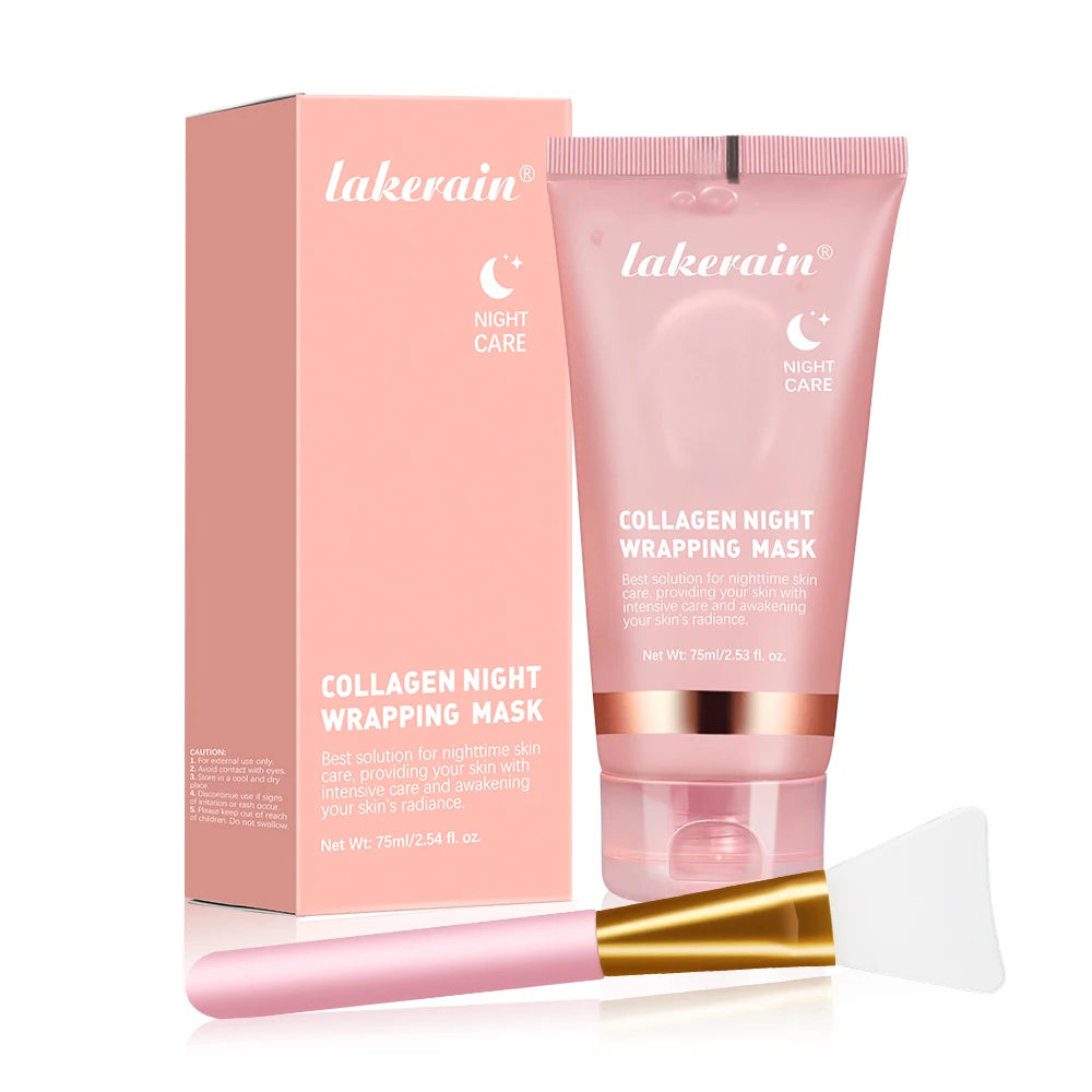 Korean Bio-Collagen Overnight Peel-Off Mask | Lifting & Anti-Wrinkle