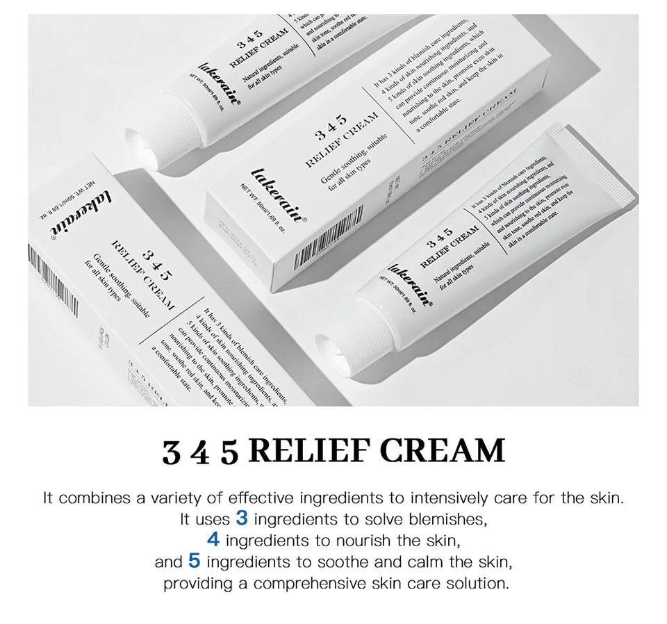 345 Relief Cream: Anti-Oxidant, Brightening & Acne Mark Care