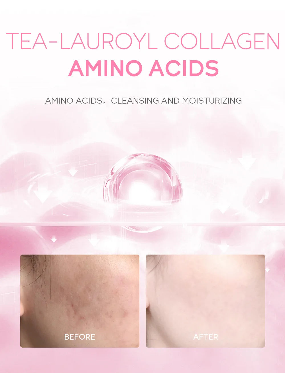Vitamin C & Cherry Blossom Face Wash | Hydrating & Blackhead Care