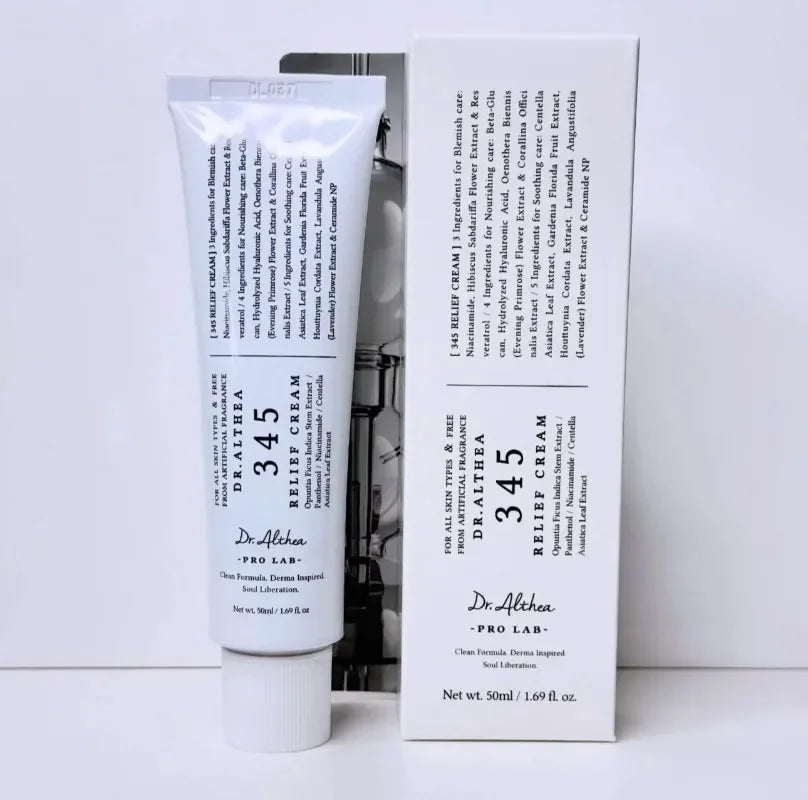 Dr. Althea 345 Whitening Skincare Collection | Whitening Cream, Barrier Cream, Jelly Mist & Moisturizing Spray (50ml, 60ml, 100ml)