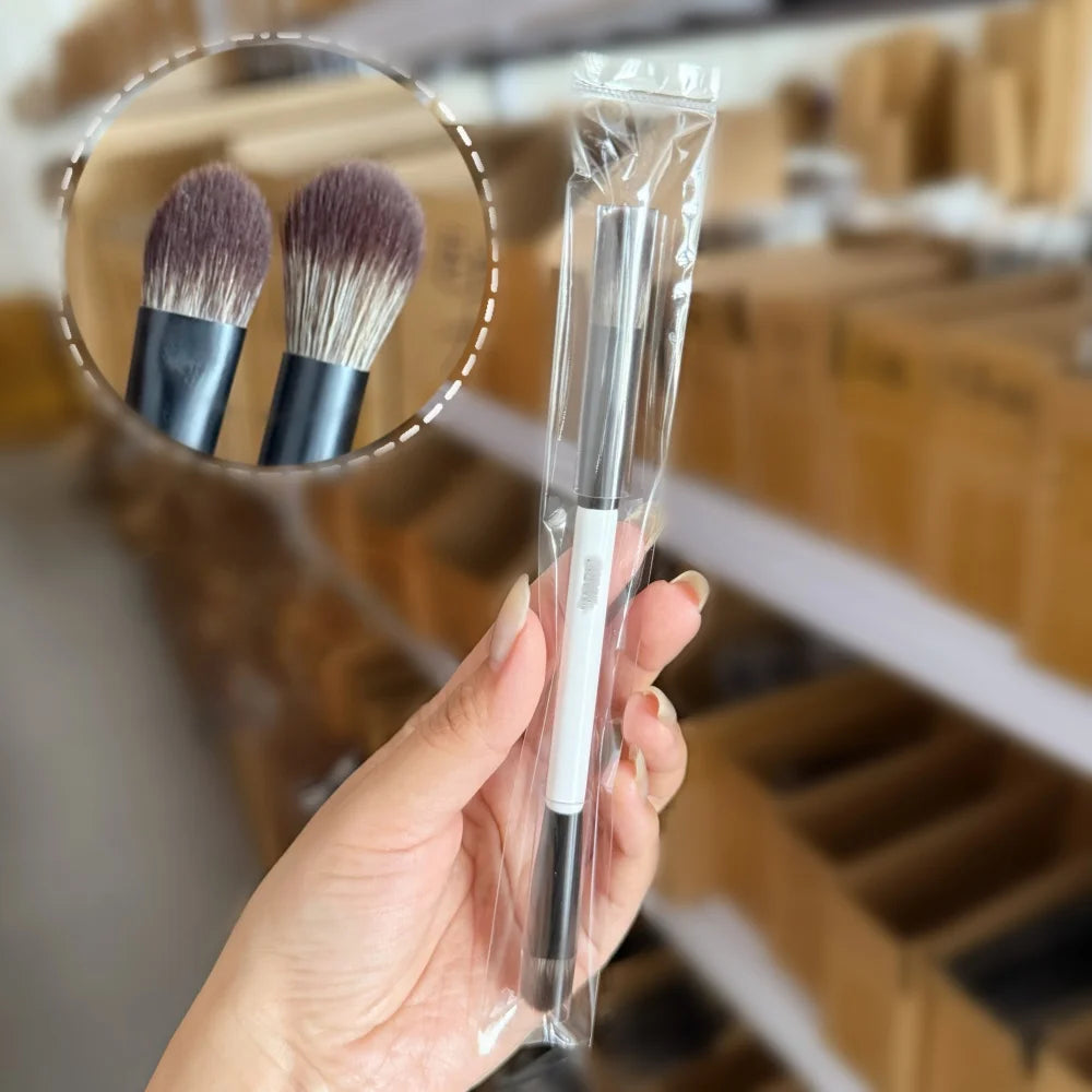 F Four (2 in 1) Dual-Ended Makeup Brush | Foundation, Concealer, Bronzer, Blush & Eyeshadow