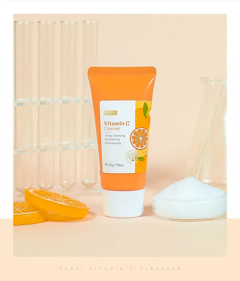Vitamin C & Cherry Blossom Face Wash | Hydrating & Blackhead Care
