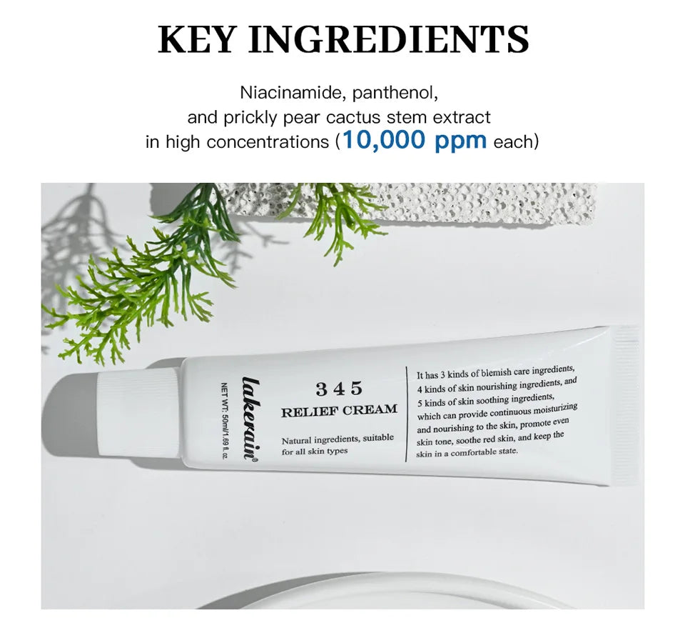 345 Relief Cream: Anti-Oxidant, Brightening & Acne Mark Care
