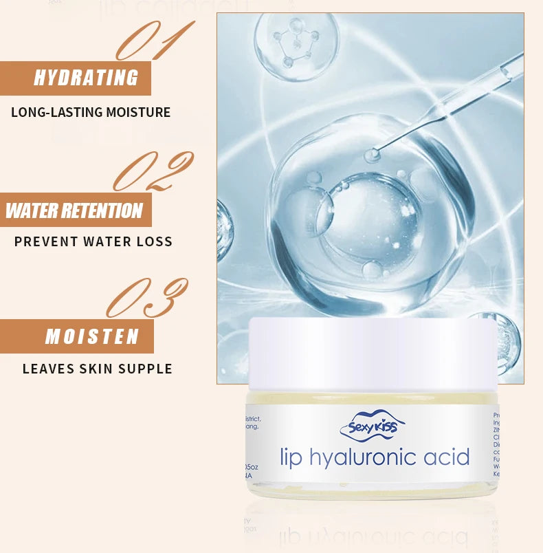 Hyaluronic Acid & Collagen Lip Sleeping Mask (20g) - Deep Hydrating