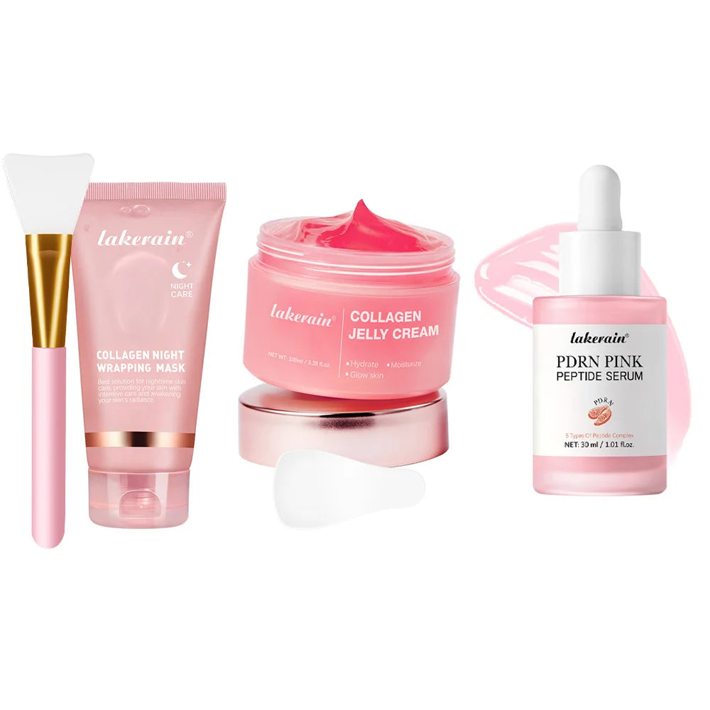 Korean Bio-Collagen Overnight Peel-Off Mask | Lifting & Anti-Wrinkle