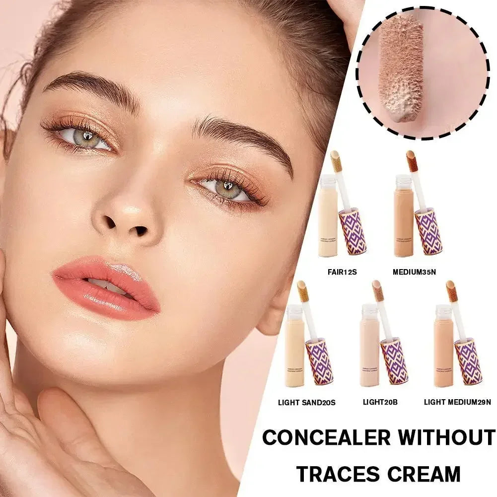 Full Coverage Matte Liquid Foundation & Concealer - Waterproof Oil-Control Base