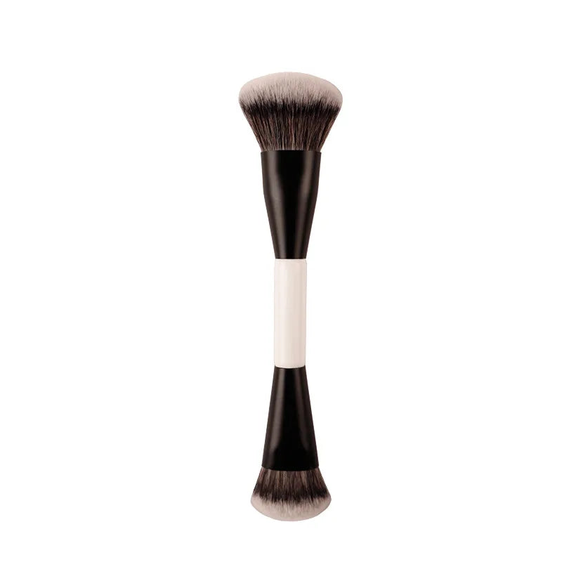 F Four (2 in 1) Dual-Ended Makeup Brush | Foundation, Concealer, Bronzer, Blush & Eyeshadow