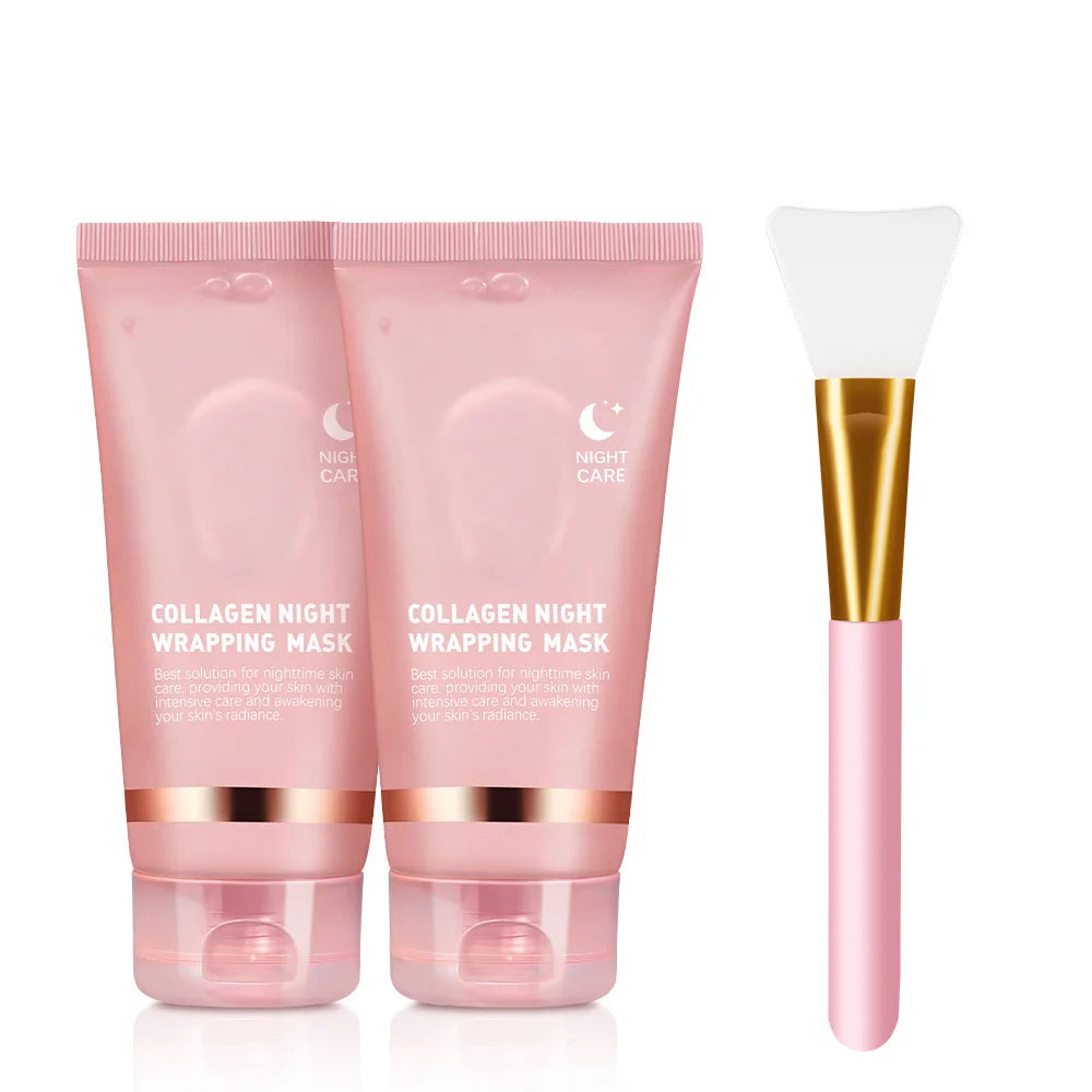 Korean Bio-Collagen Overnight Peel-Off Mask | Lifting & Anti-Wrinkle