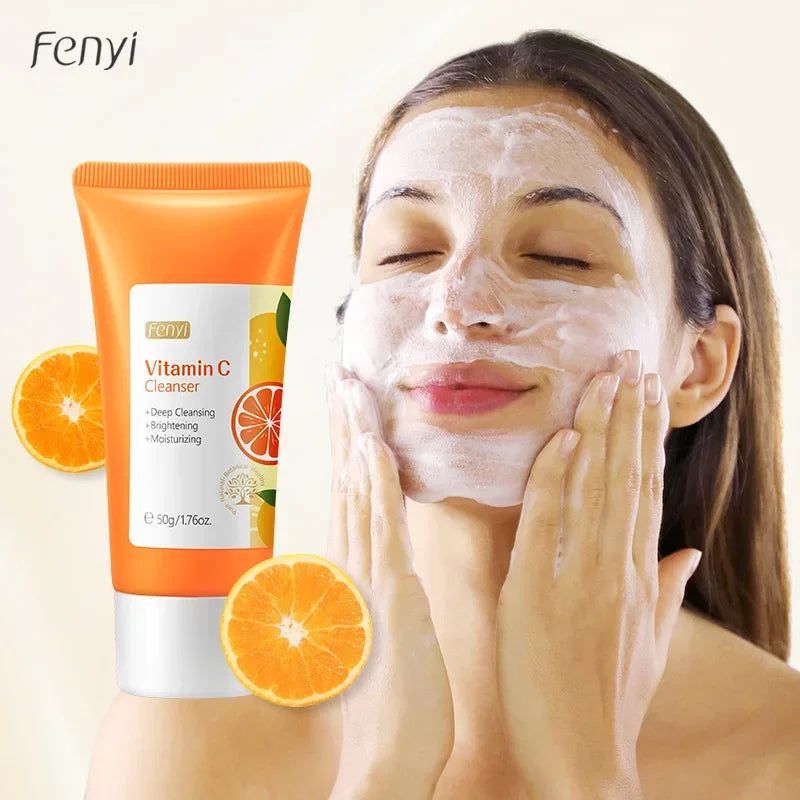 Vitamin C & Cherry Blossom Face Wash | Hydrating & Blackhead Care