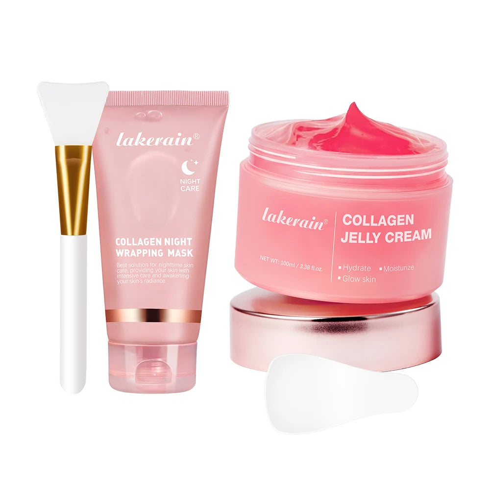 Korean Bio-Collagen Overnight Peel-Off Mask | Lifting & Anti-Wrinkle
